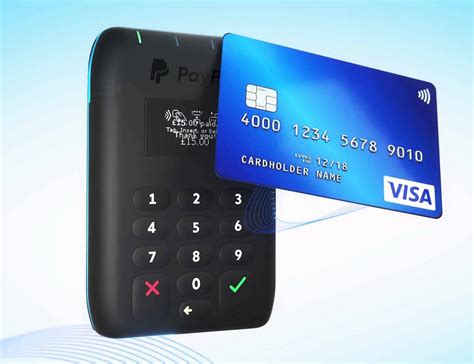 PayPal debit card reader